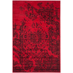 Safavieh Adirondack 101 Rug, Black, ADR101 - Red / Black