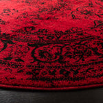 Safavieh Adirondack 101 Rug, Black, ADR101 - Red / Black