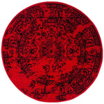 Safavieh Adirondack 101 Rug, Black, ADR101 - Red / Black