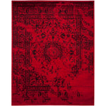 Safavieh Adirondack 101 Rug, Black, ADR101 - Red / Black