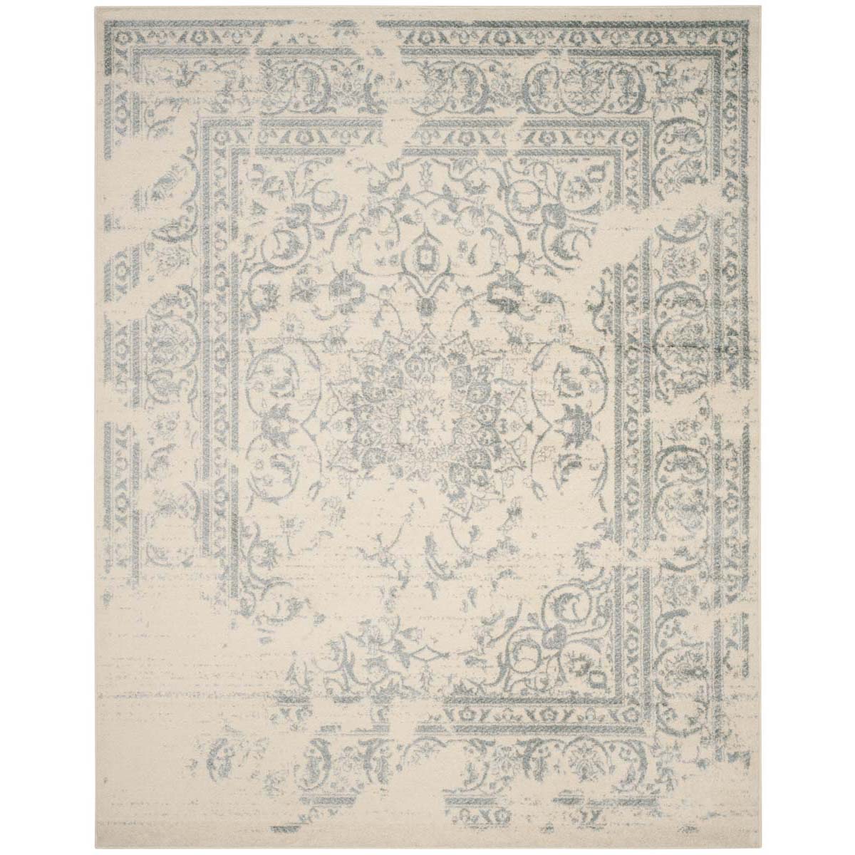 Safavieh Adirondack 101 Rug, Grey, ADR101 - Ivory / Slate