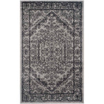 Safavieh Adirondack 108 Rug, Silver, ADR108 - Silver / Black