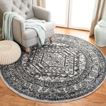 Safavieh Adirondack 108 Rug, Silver, ADR108 - Silver / Black