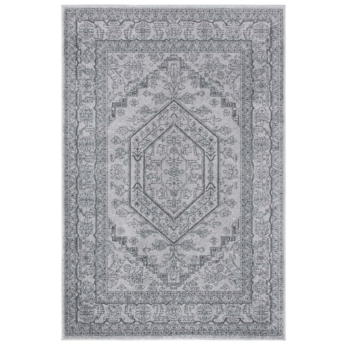 Safavieh Adirondack 108 Rug, Grey, ADR108 - Light Grey / Dark Grey