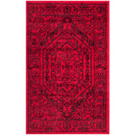 Safavieh Adirondack 108 Rug, Black, ADR108 - Red / Black