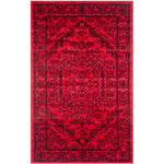 Safavieh Adirondack 108 Rug, Black, ADR108 - Red / Black