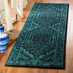 Safavieh Adirondack 108 Rug, Black, ADR108 - Black / Teal