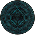 Safavieh Adirondack 108 Rug, Black, ADR108 - Black / Teal