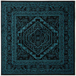 Safavieh Adirondack 108 Rug, Black, ADR108 - Black / Teal