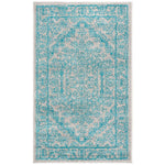 Safavieh Adirondack 108 Rug, Grey, ADR108 - Light Grey / Teal