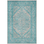 Safavieh Adirondack 108 Rug, Grey, ADR108 - Light Grey / Teal