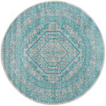 Safavieh Adirondack 108 Rug, Grey, ADR108 - Light Grey / Teal