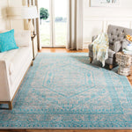 Safavieh Adirondack 108 Rug, Grey, ADR108 - Light Grey / Teal