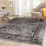 Safavieh Adirondack 109 Rug, Black, ADR109 - Grey / Black