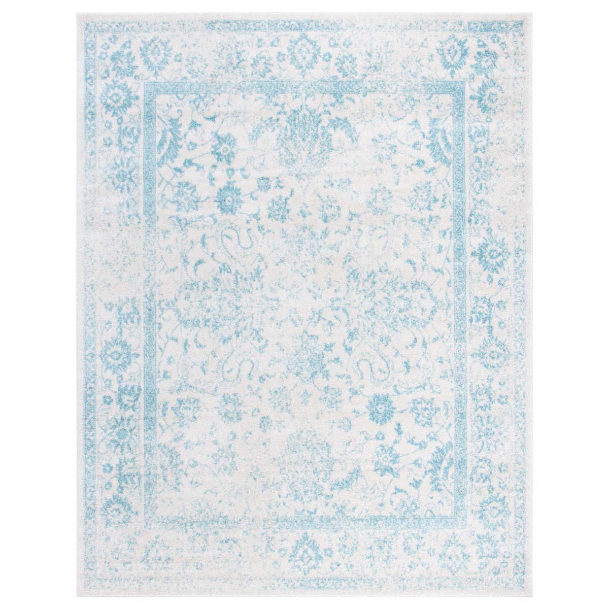 Safavieh Adirondack 109 Rug, Blue, ADR109 - Ivory / Light Blue