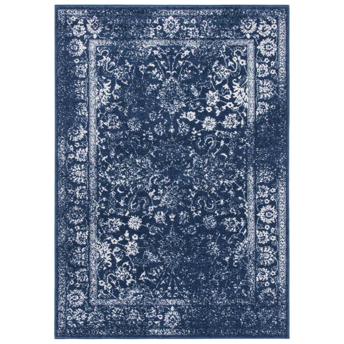 Safavieh Adirondack 109 Rug, Blue, ADR109 - Navy / Ivory