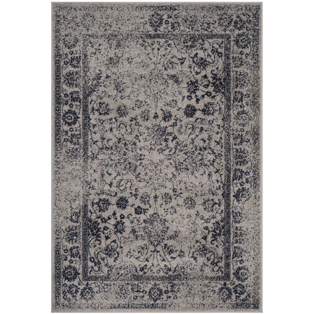 Safavieh Adirondack 109 Rug, Grey, ADR109 - Grey / Navy