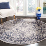 Safavieh Adirondack 109 Rug, Grey, ADR109 - Grey / Navy