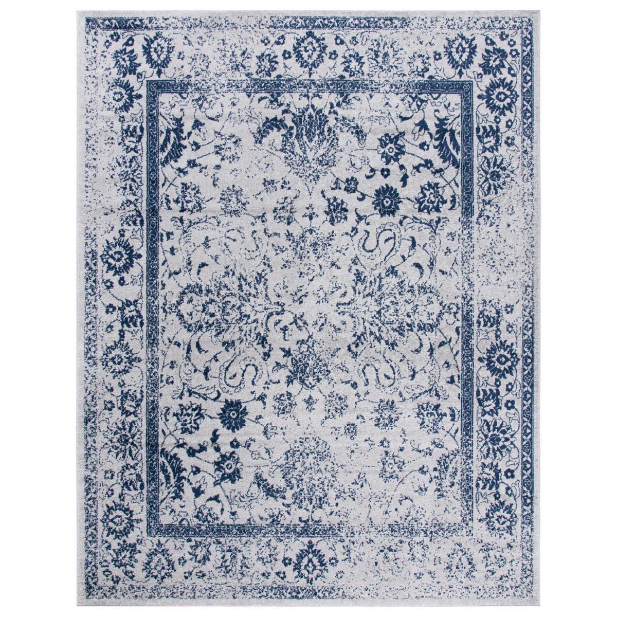 Safavieh Adirondack 109 Rug, Grey, ADR109 - Grey / Navy