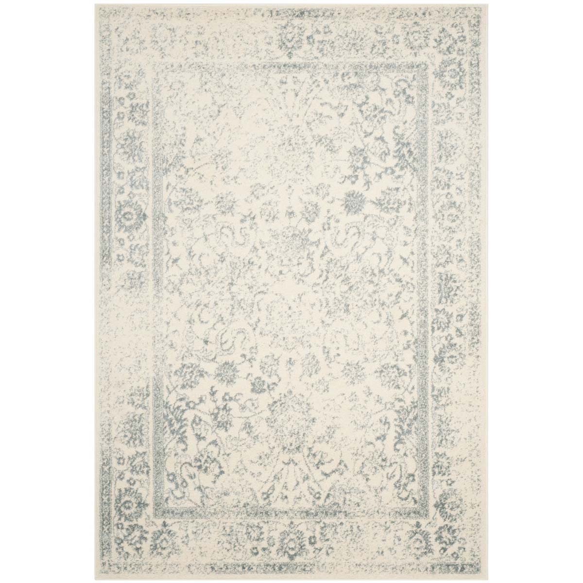 Safavieh Adirondack 109 Rug, White, ADR109 - Ivory / Slate