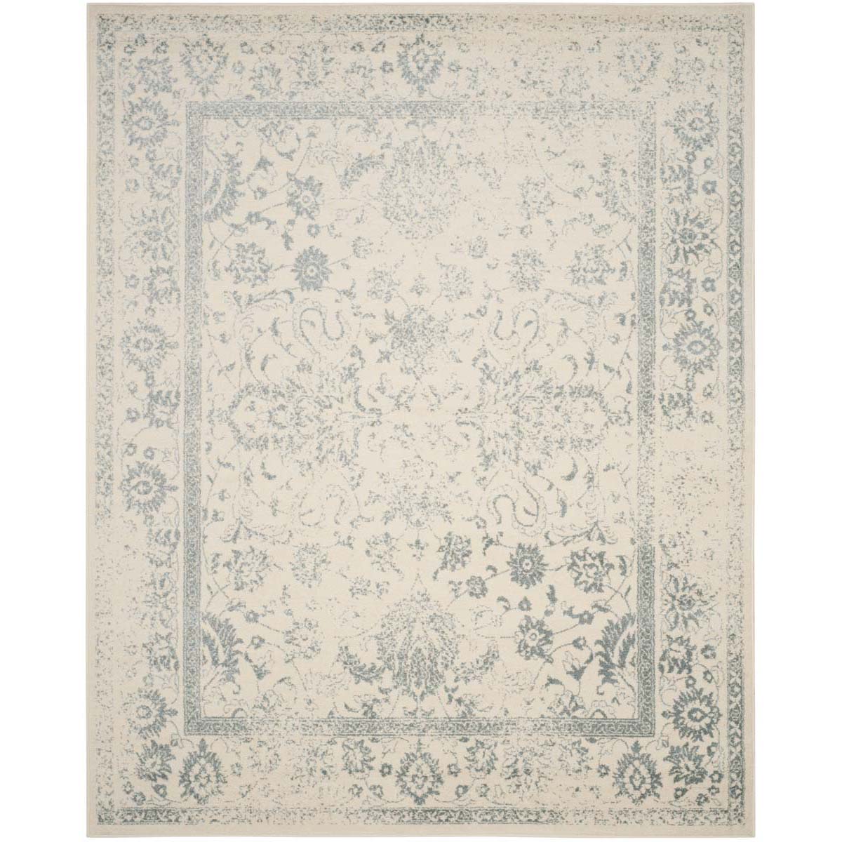 Safavieh Adirondack 109 Rug, White, ADR109 - Ivory / Slate