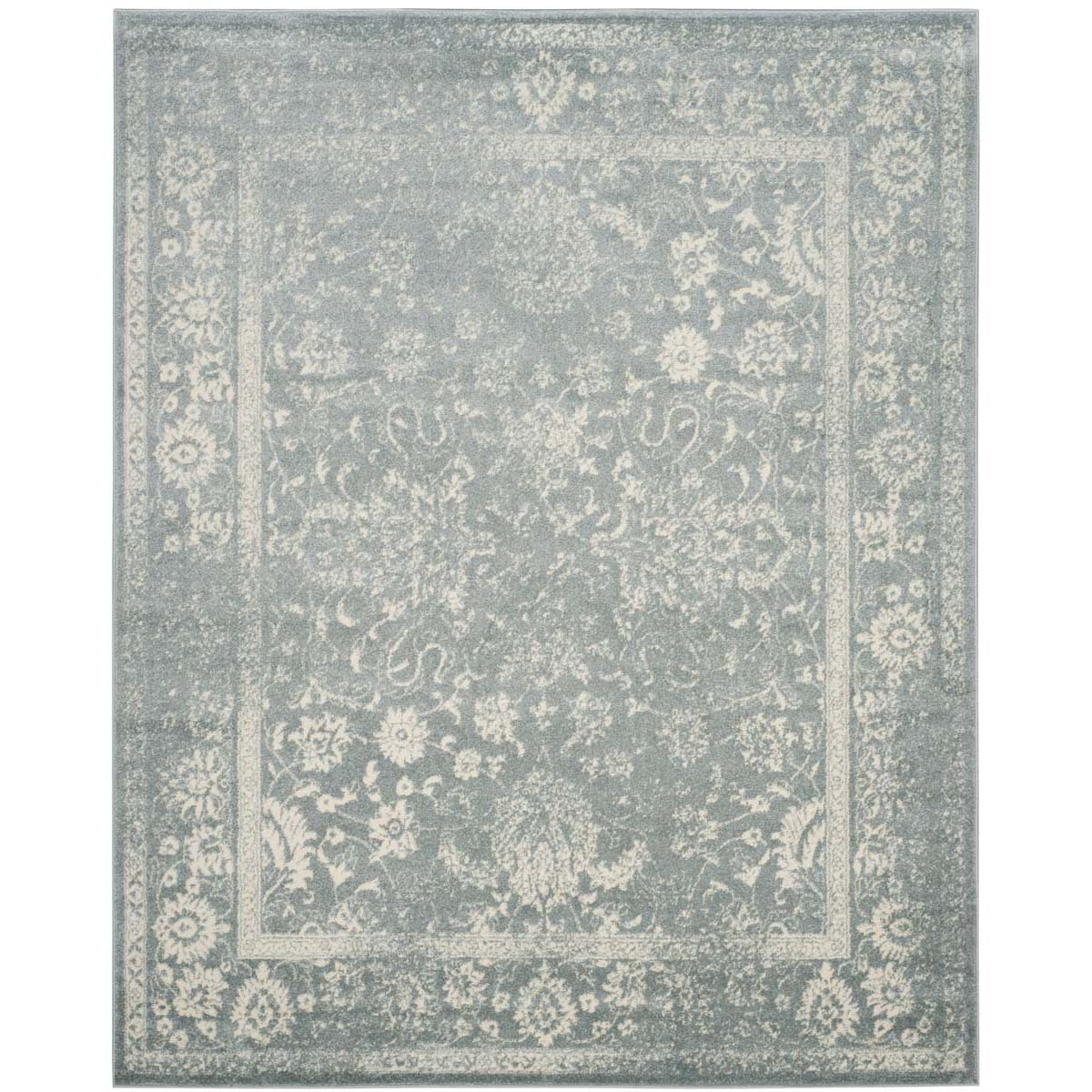 Safavieh Adirondack 109 Rug, Grey, ADR109 - Slate / Ivory