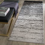 Safavieh Adirondack 113 Rug, Silver, ADR113 - Silver / Black