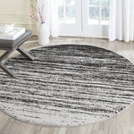 Safavieh Adirondack 113 Rug, Silver, ADR113 - Silver / Black