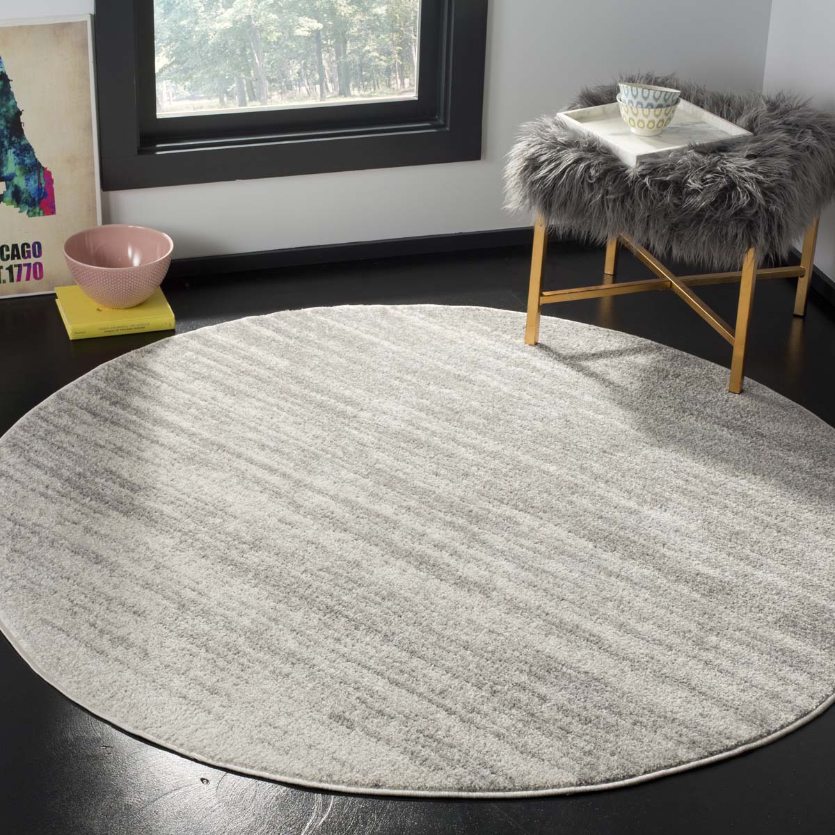 Safavieh Adirondack 113 Rug, Grey, ADR113 - Light Grey / Grey