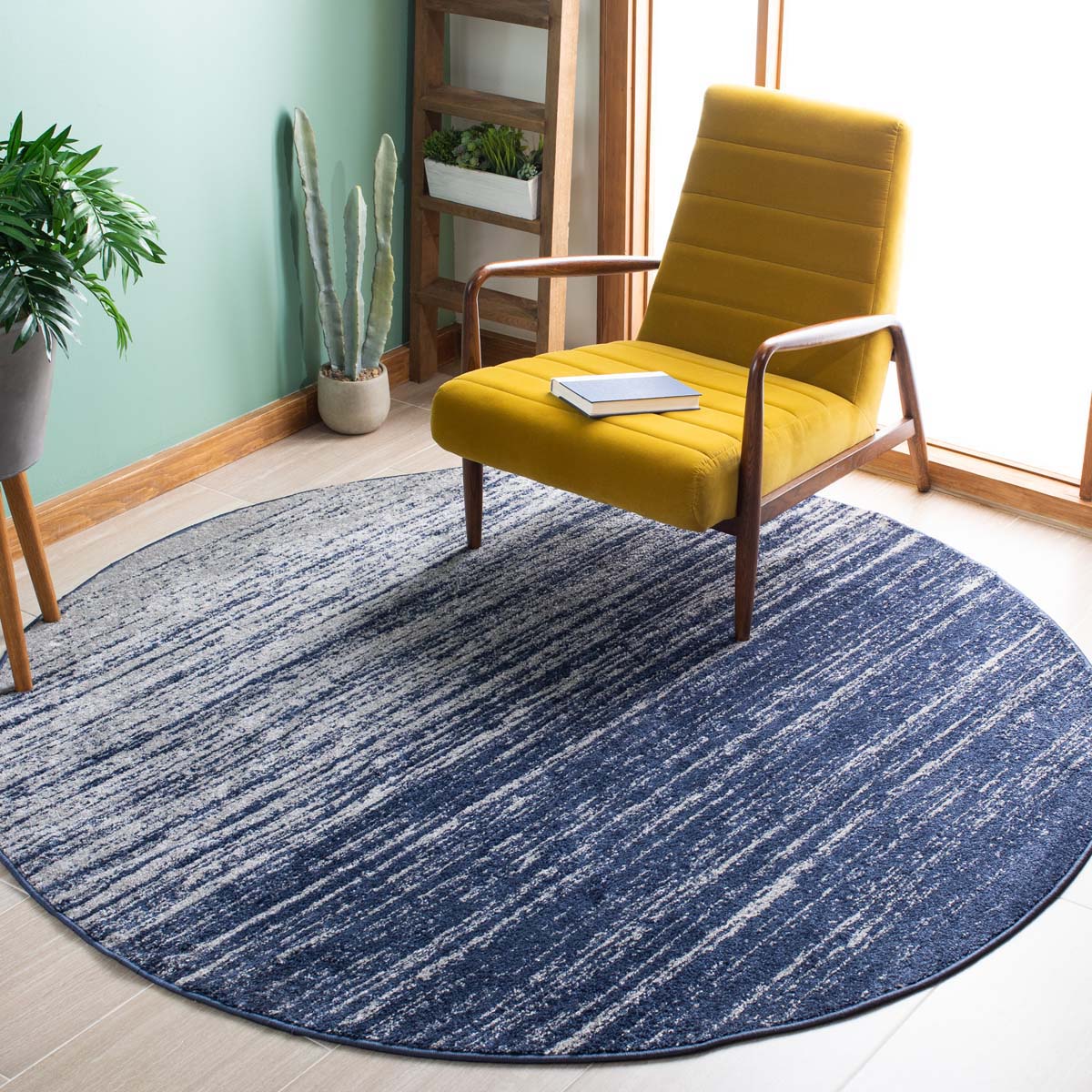 Safavieh Adirondack 113 Rug, Blue, ADR113 - Navy / Grey