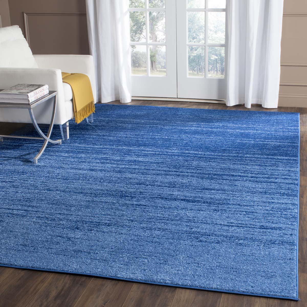 Safavieh Adirondack 113 Rug, Blue, ADR113 - Light Blue / Dark Blue