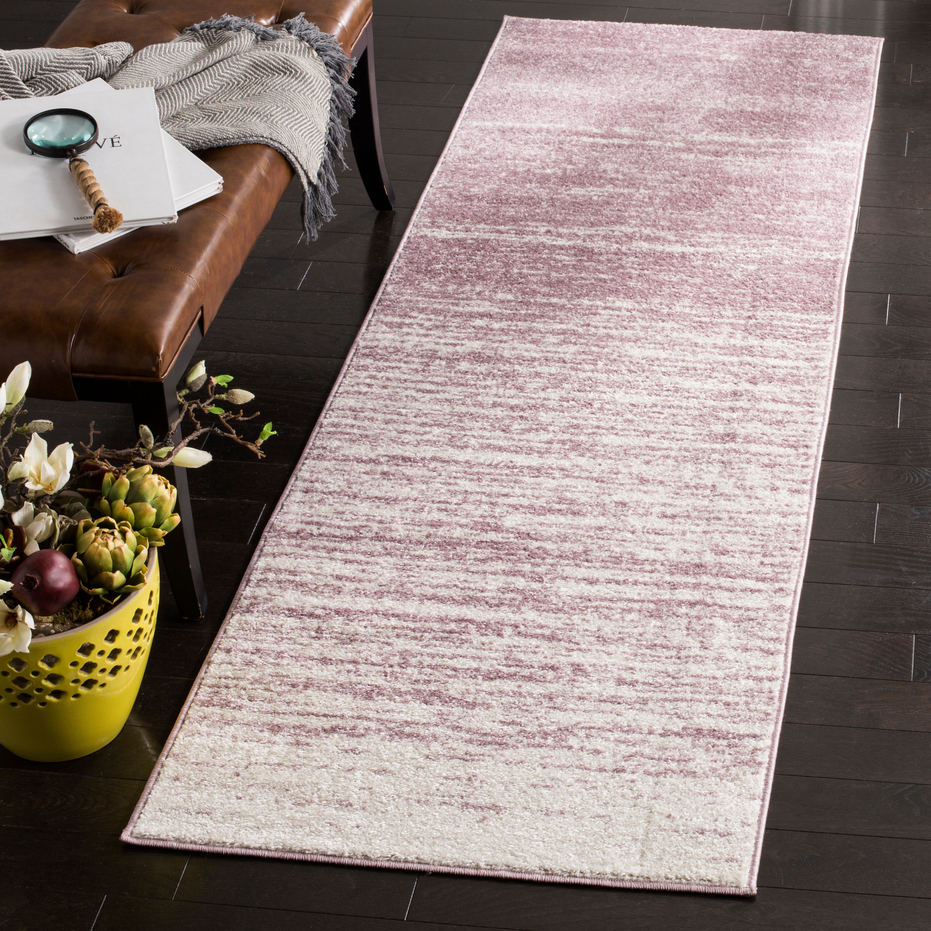 Safavieh Adirondack 113 Rug, Purple, ADR113 - Cream / Purple