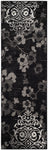 safavieh adirondack 114 black rug, adr114 - Black / Silver