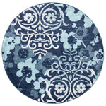 Safavieh Adirondack 114 Rug, Blue, ADR114 - Navy / Aqua