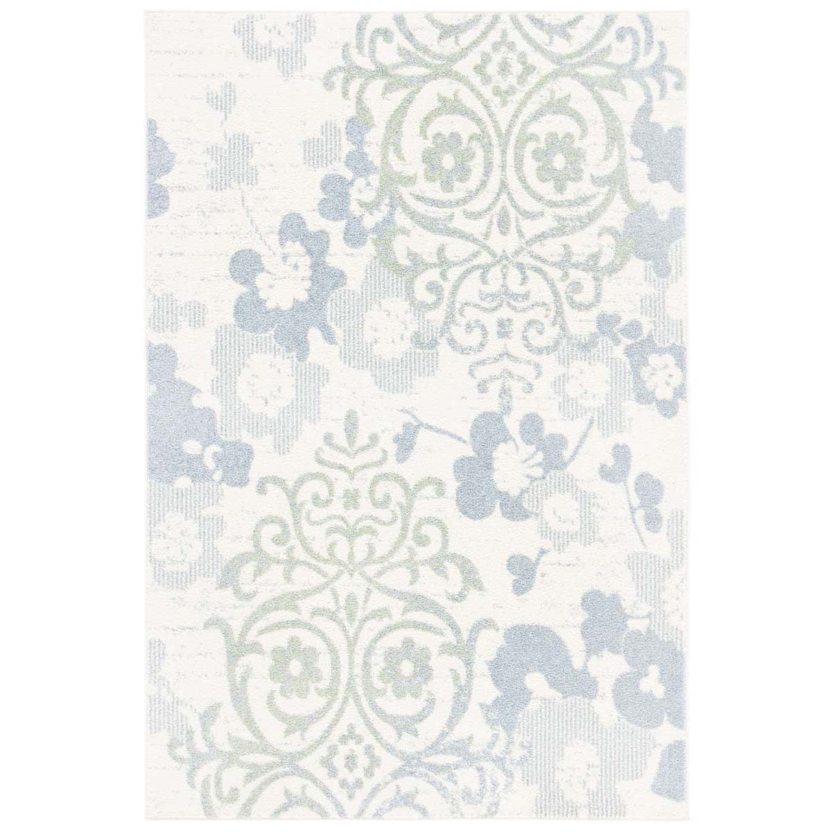 Safavieh Adirondack 114 Rug, Blue, ADR114 - Ivory / Blue