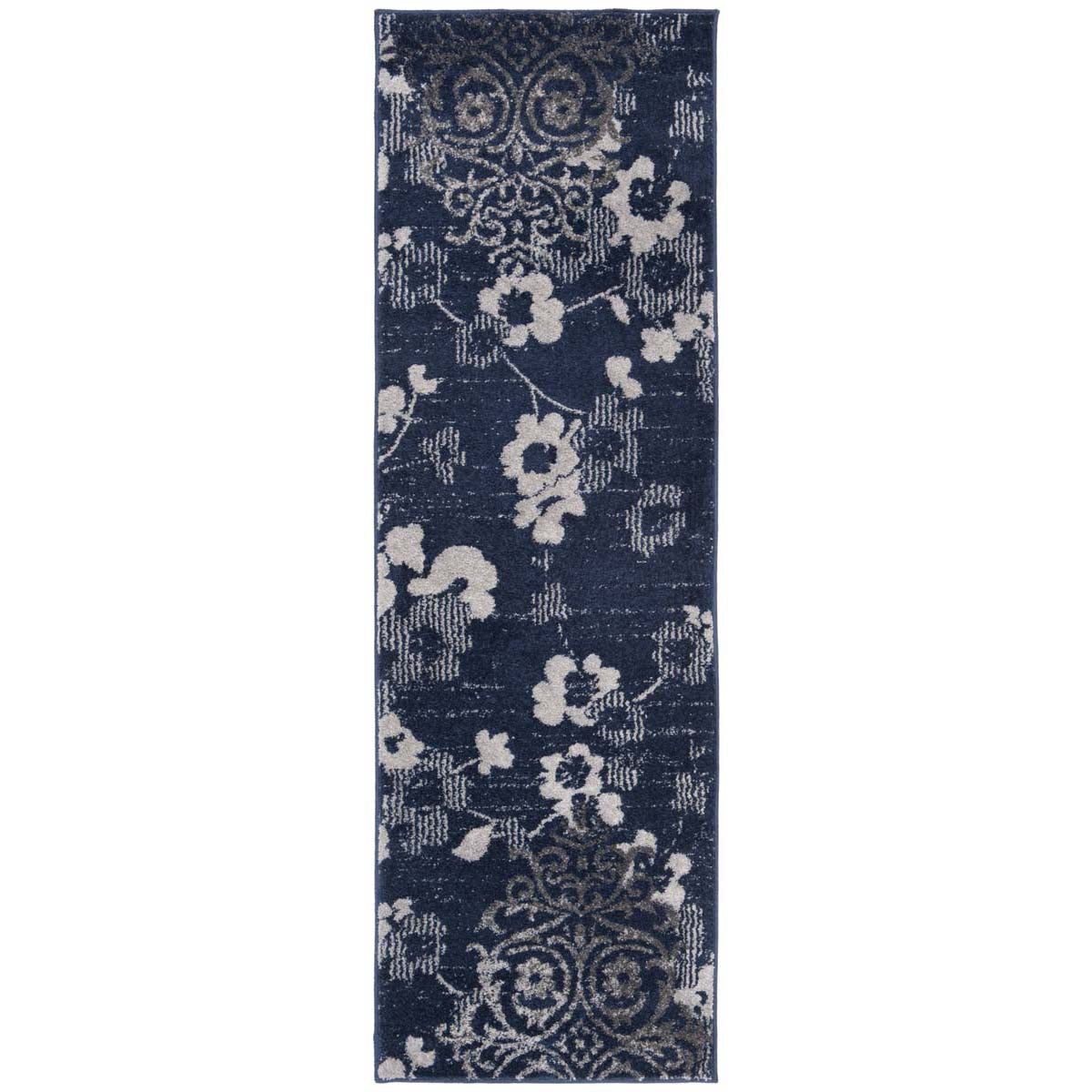 Safavieh Adirondack 114 Rug, Blue, ADR114 - Navy / Silver