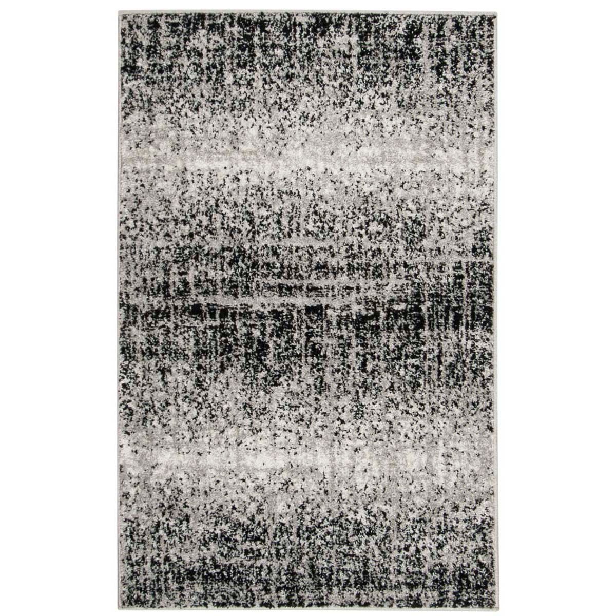 Safavieh Adirondack 116 Rug, ADR116 - SILVER / BLACK