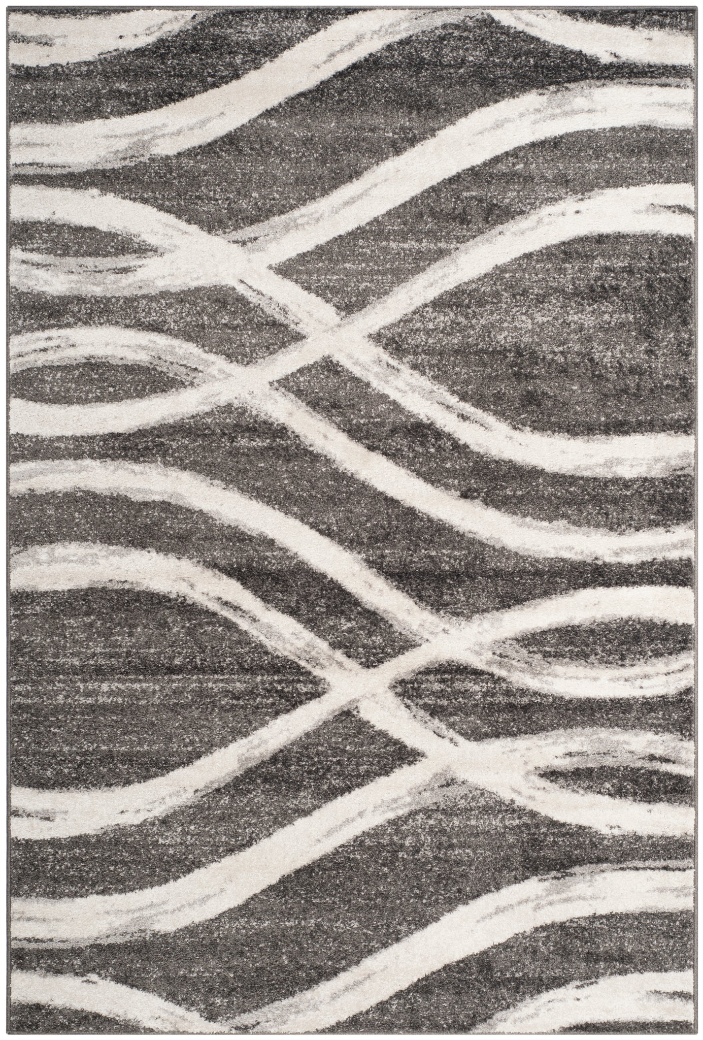 Safavieh Adirondack 125 Rug, Grey, ADR125 - Charcoal / Ivory