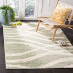 Safavieh Adirondack 125 Rug, Green, ADR125 - Sage / Cream