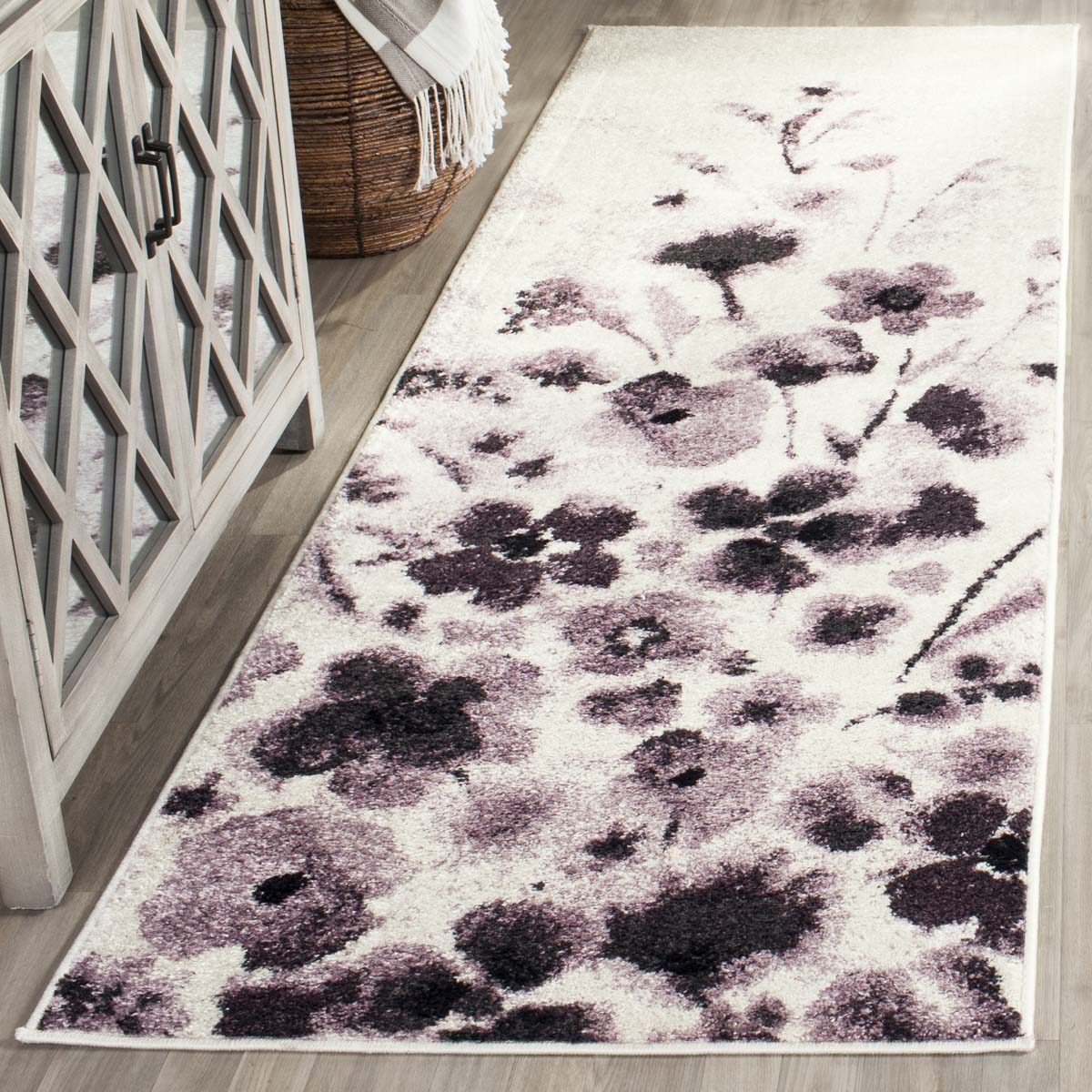 Safavieh Adirondack 127 Rug, ADR127 - IVORY / PURPLE