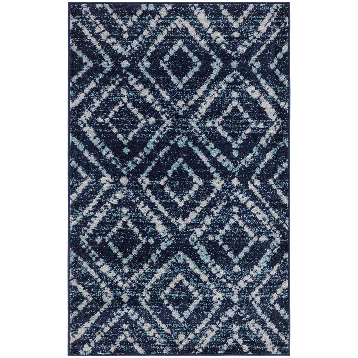 Safavieh Adirondack 131 Rug, Blue, ADR131 - Navy / Ivory