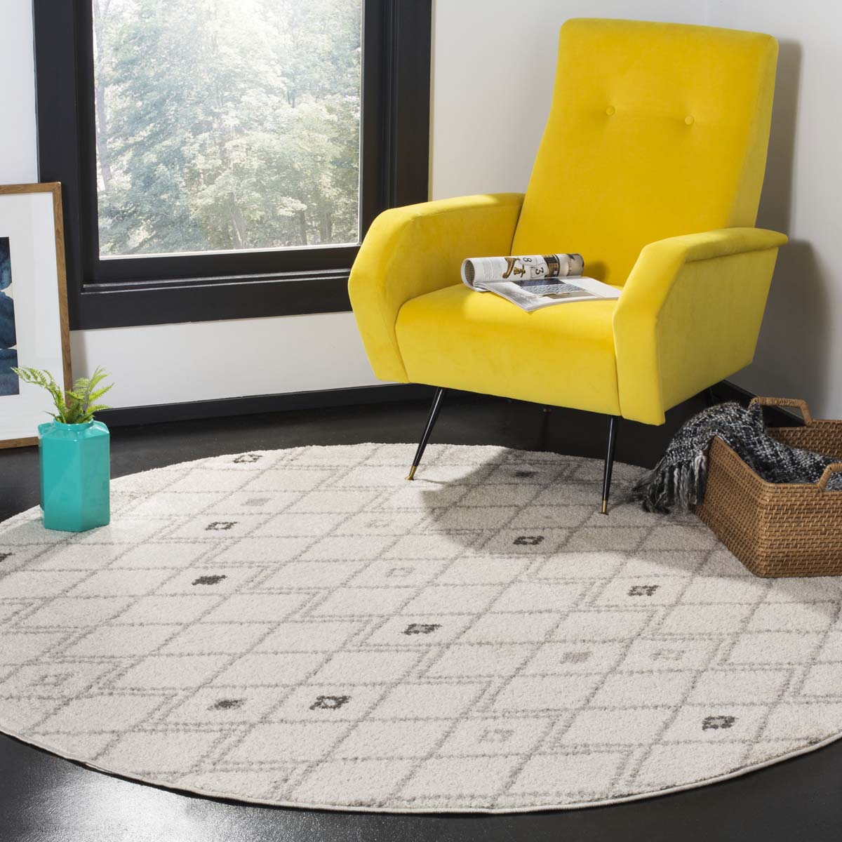 Safavieh Adirondack 132 Rug, ADR132 - IVORY / GREY