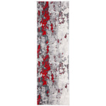 Safavieh Adirondack 134 Rug, Grey, ADR134 - Red / Grey