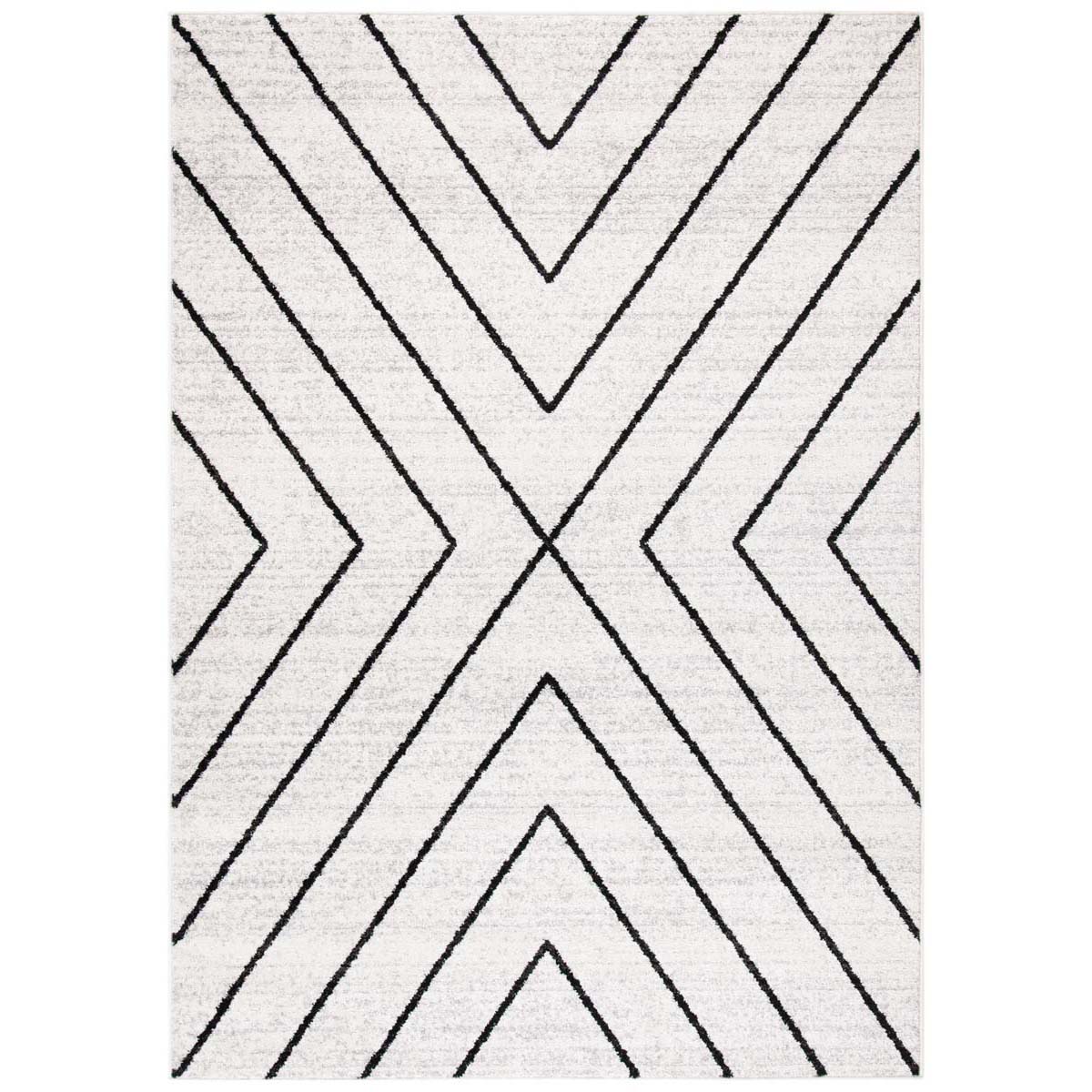 Safavieh Adirondack 251 Rug, White, ADR251 - Ivory / Grey