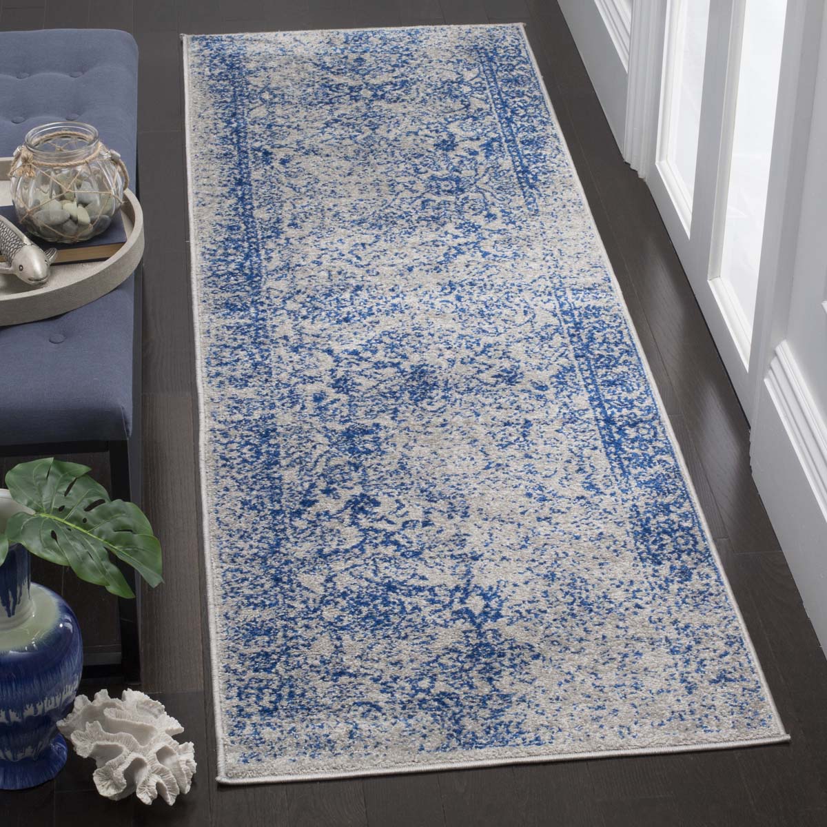 Safavieh Adirondack 109 Rug, ADRW109 - GREY / BLUE