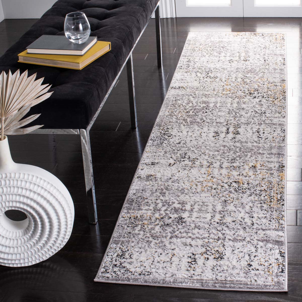 Safavieh AMELIA 239 Rug, ALA239 - GREY / IVORY