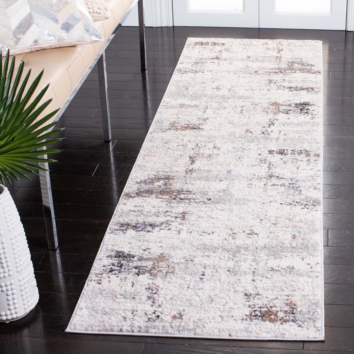 Safavieh AMELIA 448 Rug, ALA448 - IVORY / GREY