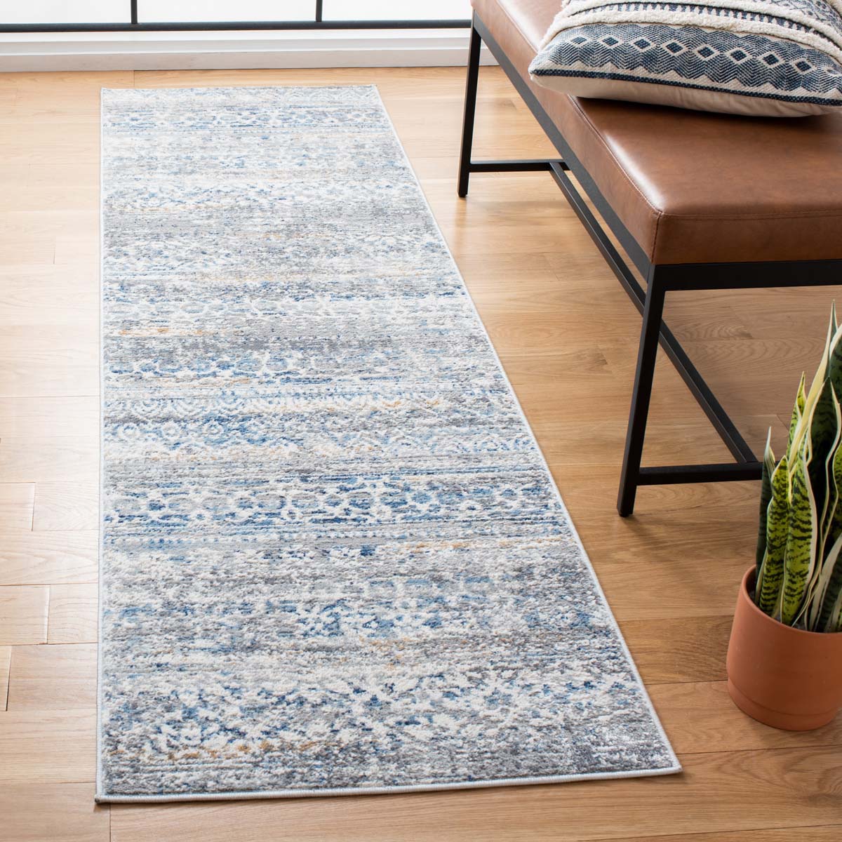 Safavieh AMELIA 484 Rug, ALA484 - GREY / BLUE