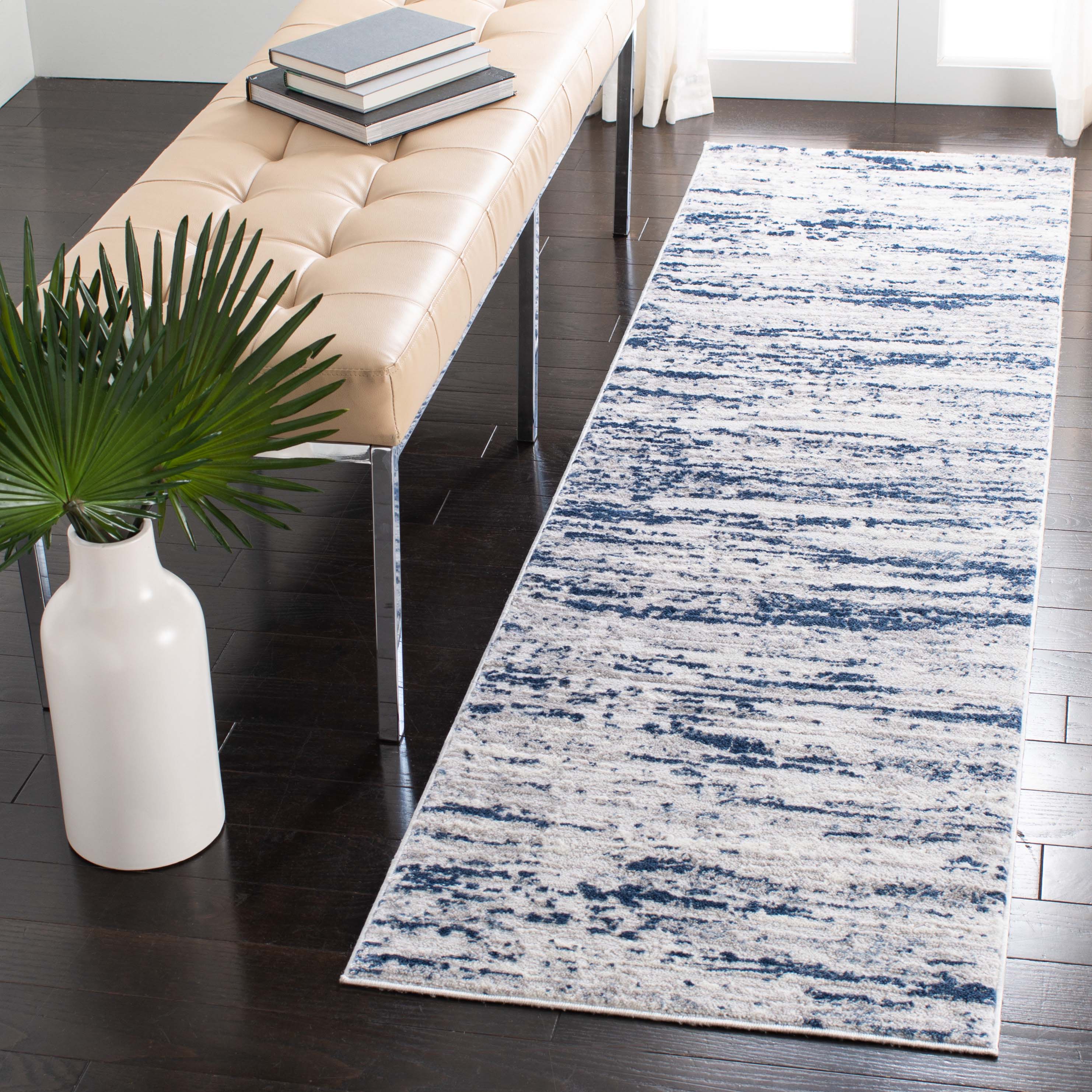 Safavieh AMELIA 768 Rug, ALA768 - GREY / NAVY