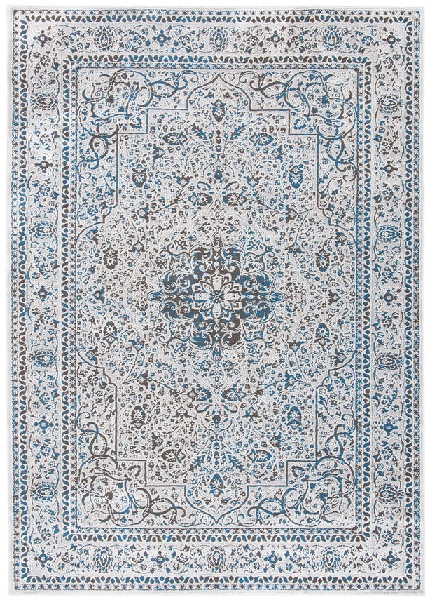 Safavieh Alhambra 628 628 Rug, ALH628 - Light Grey / Navy